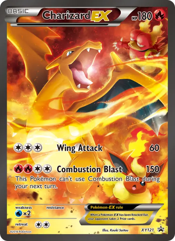 Charizard EX (#XY121) — XYBP XY121