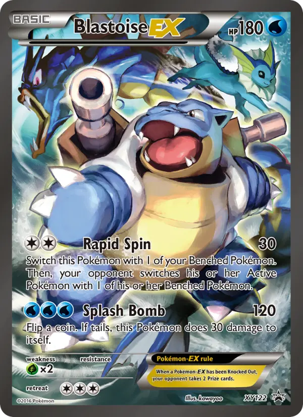 Blastoise EX (#XY122) — XYBP XY122