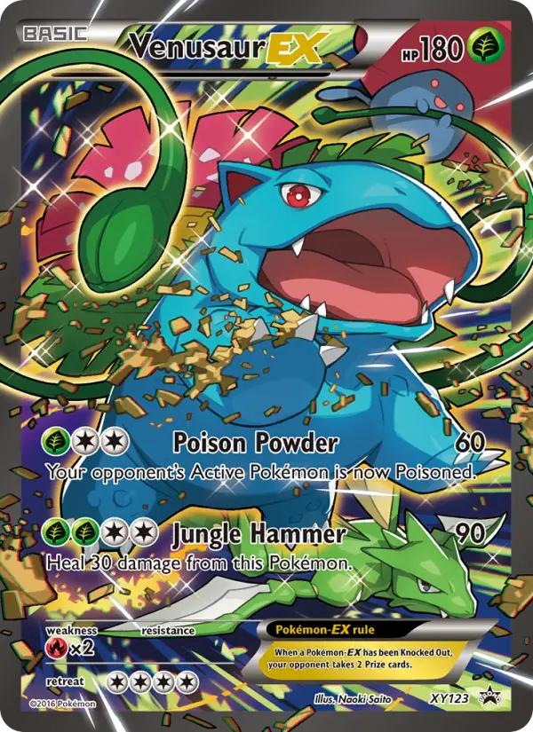 Venusaur EX (#XY123) — XYBP XY123