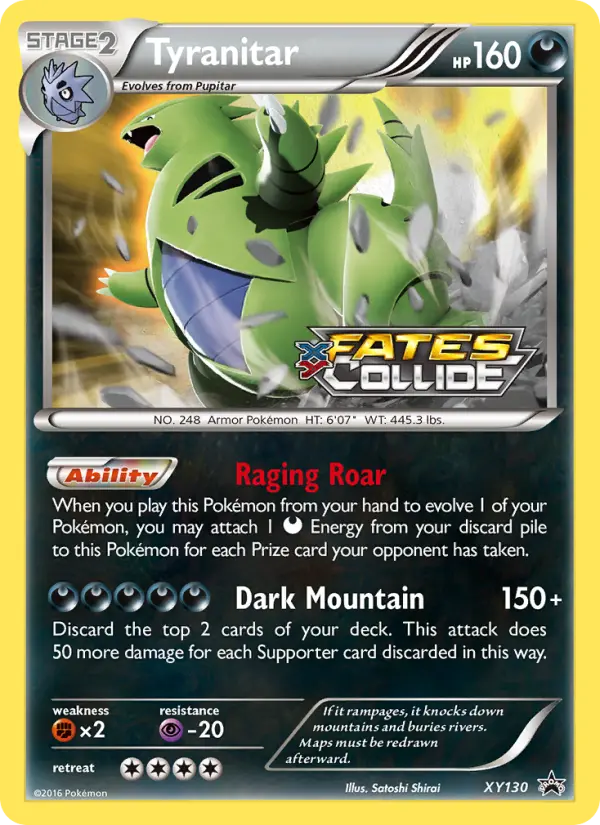 Tyranitar (#XY130) — XYBP XY130