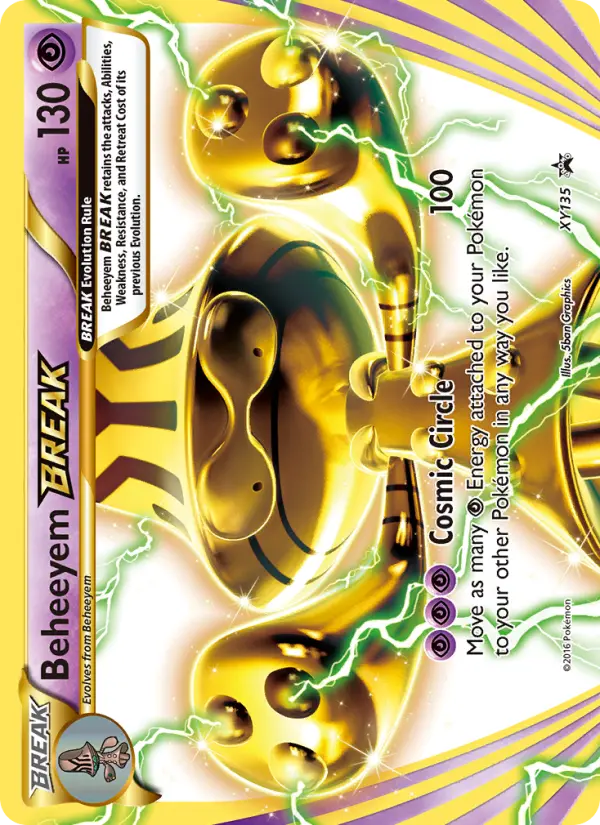 Beheeyem BREAK (#XY135) — XYBP XY135