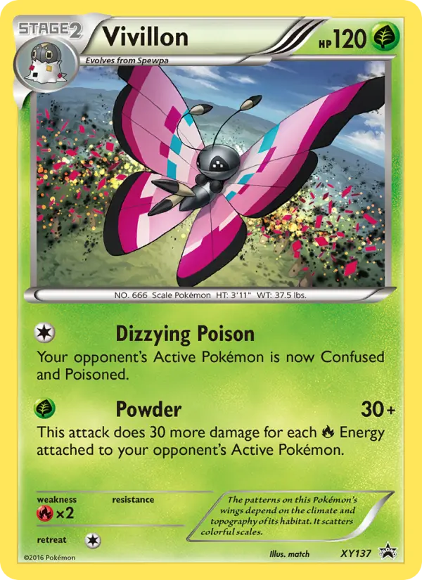 Vivillon (#XY137) — XYBP XY137