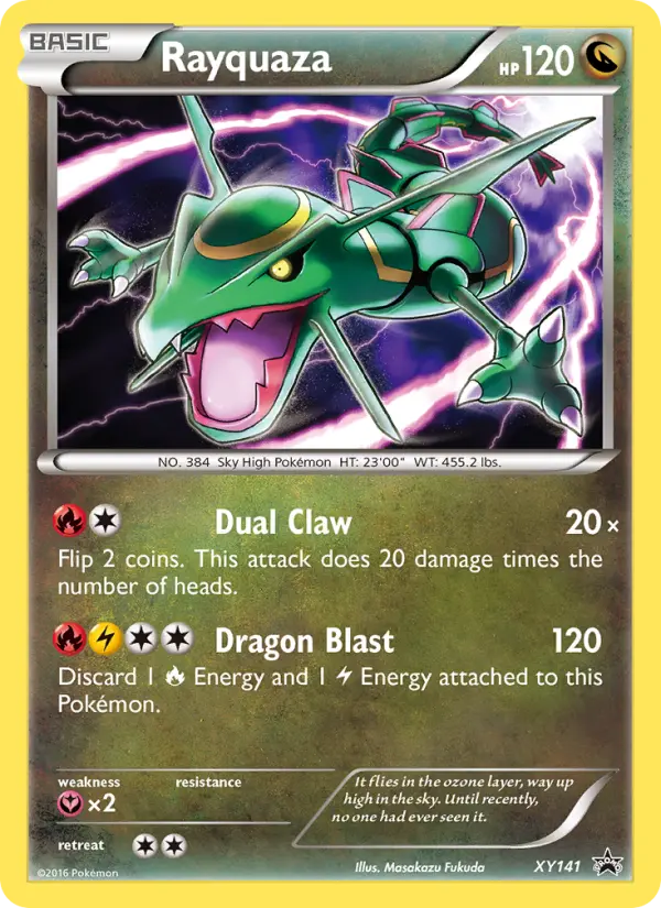 Rayquaza (#XY141) — XYBP XY141
