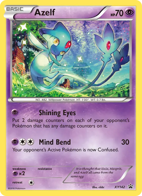 Azelf (#XY142) — XYBP XY142