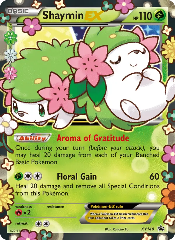 Shaymin EX (#XY148) — XYBP XY148