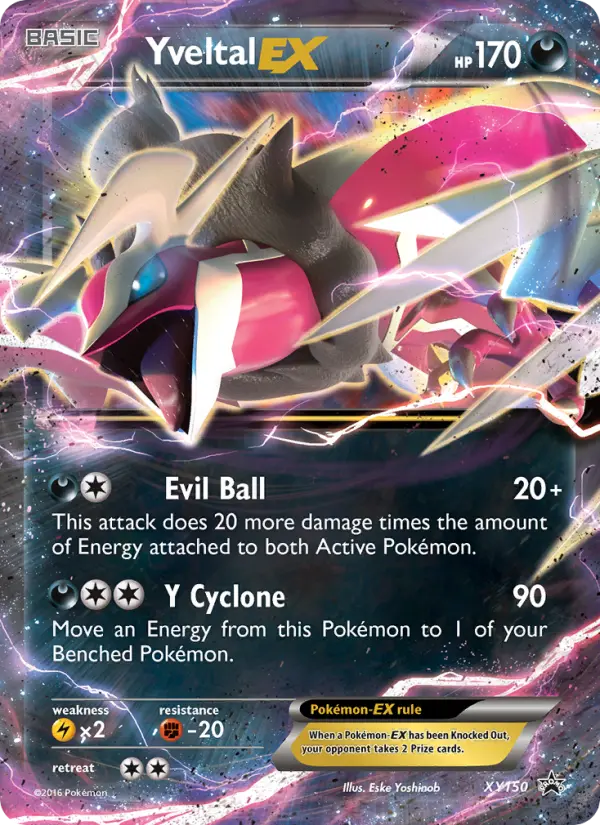 Yveltal EX (#XY150) — XYBP XY150