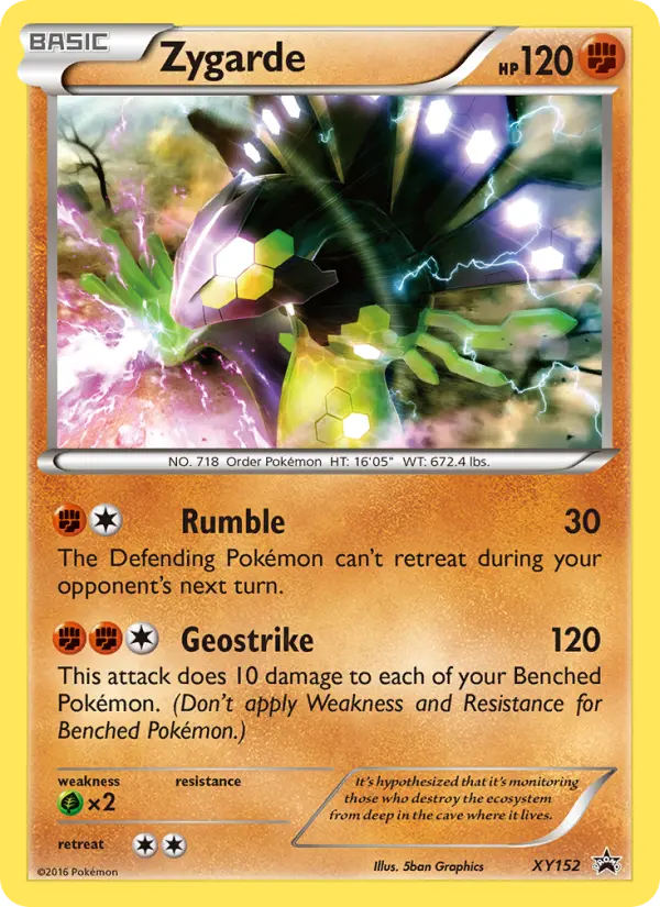 Zygarde (#XY152) — XYBP XY152
