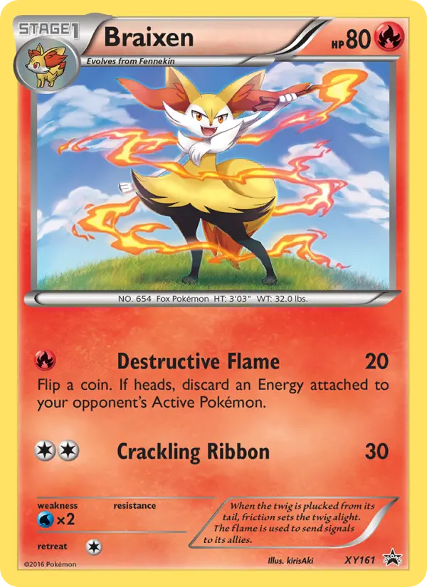 Braixen (#XY161) — XYBP XY161