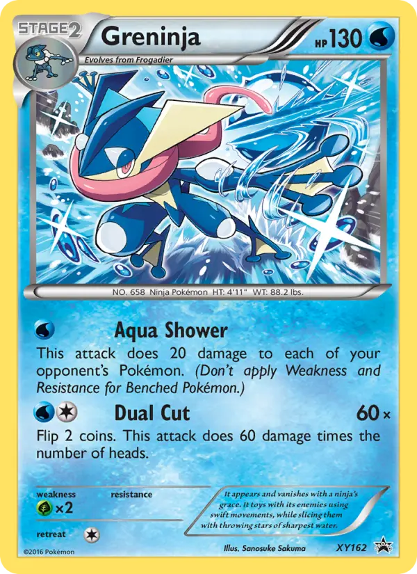 Greninja (#XY162) — XYBP XY162