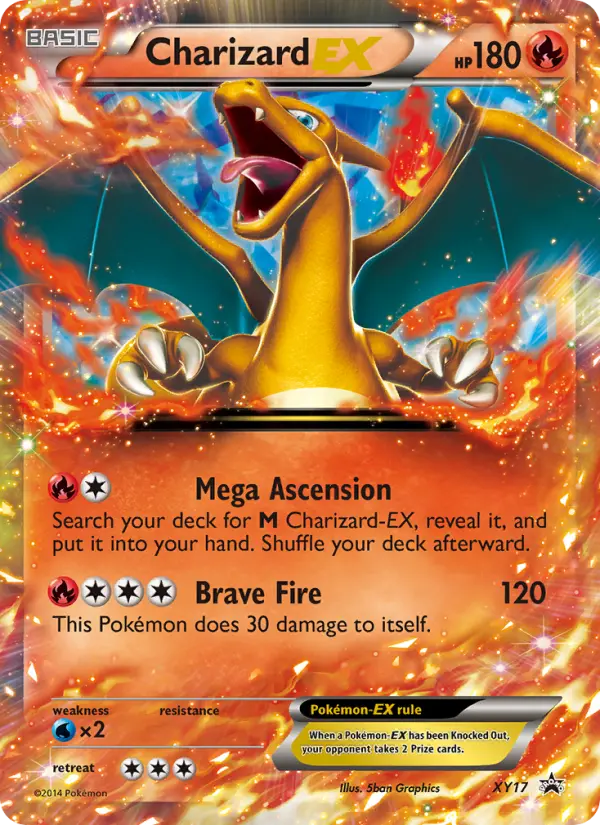 Charizard EX (#XY17) — XYBP XY17