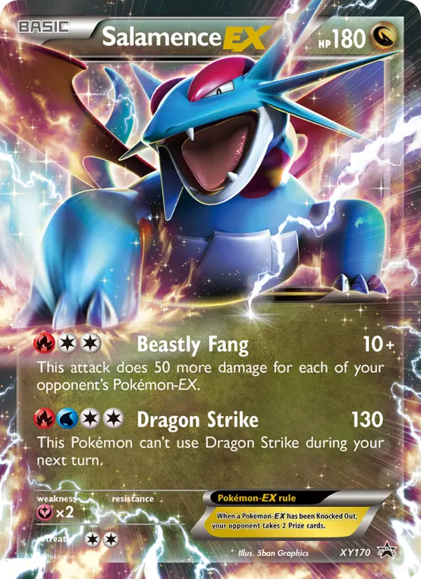 Salamence EX (#XY170) — XYBP XY170