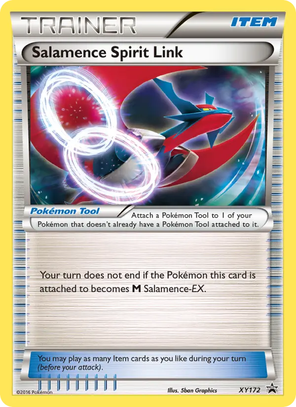 Salamence Spirit Link (#XY172) — XYBP XY172