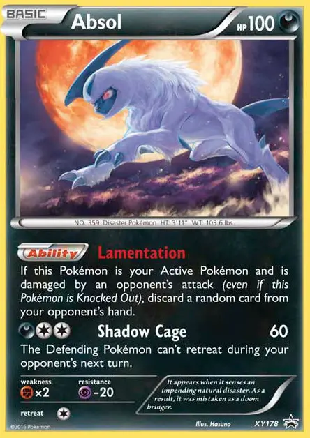 Absol (#XY178) — XYBP XY178
