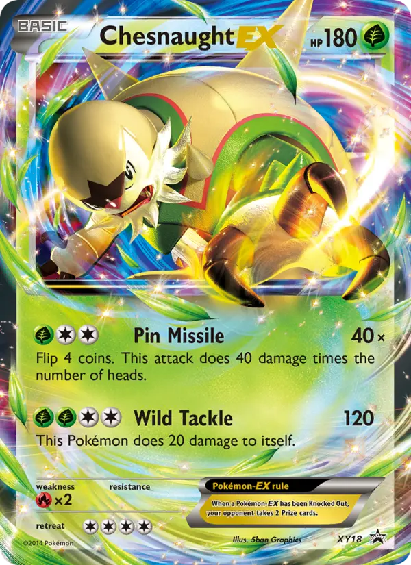 Chesnaught EX (#XY18) — XYBP XY18