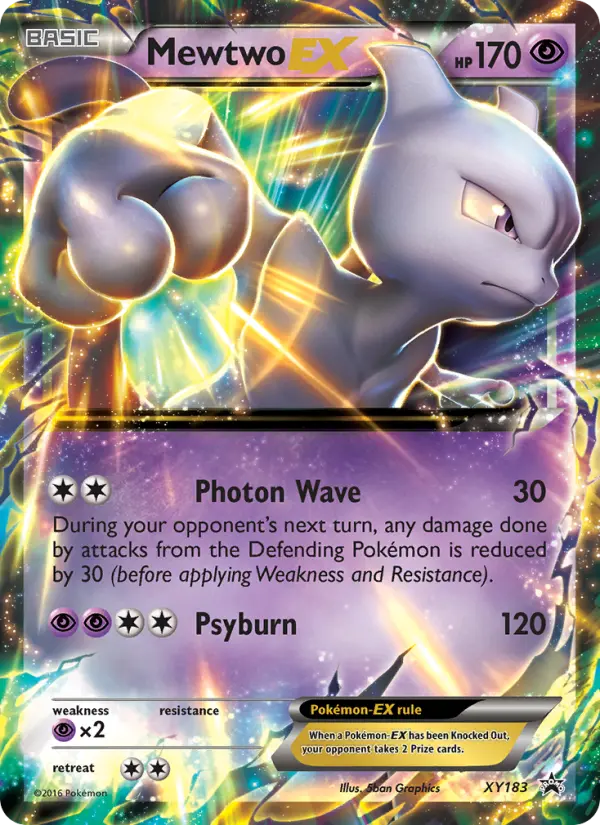 Mewtwo-EX (#XY183) — XYBP XY183