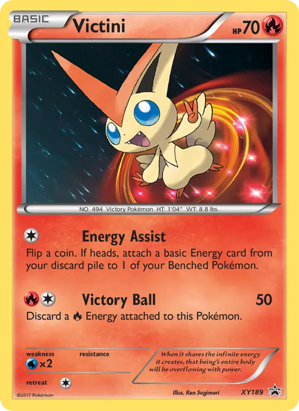 Victini (#XY189) — XYBP XY189