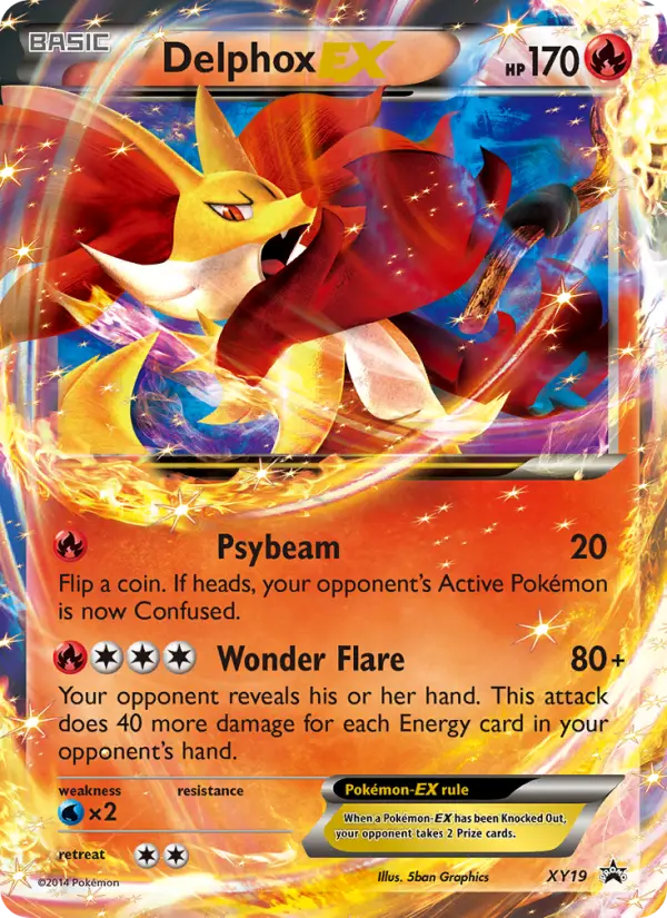 Delphox EX (#XY19) — XYBP XY19