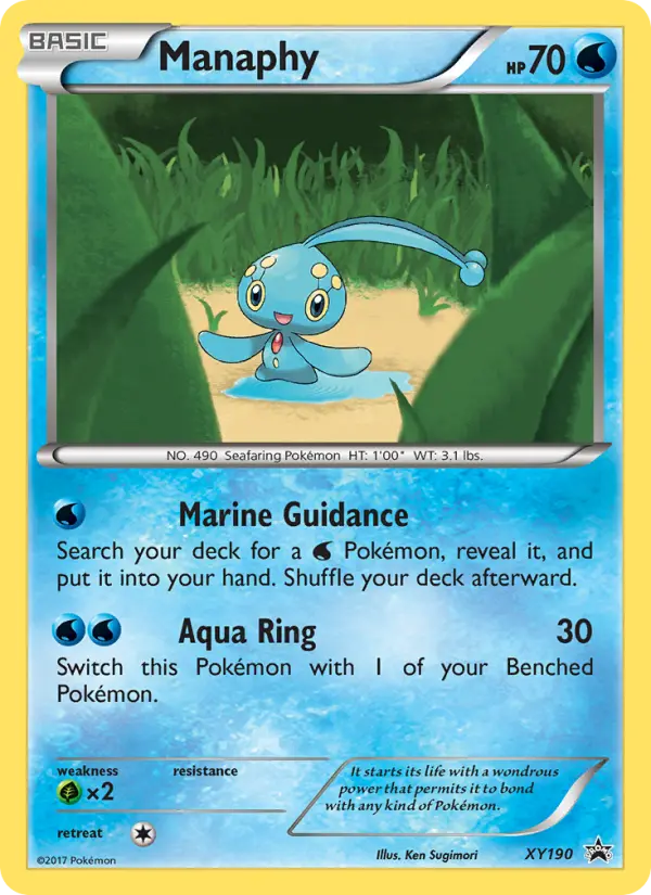 Manaphy (#XY190) — XYBP XY190