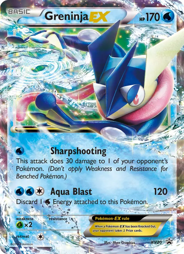 Greninja EX (#XY20) — XYBP XY20
