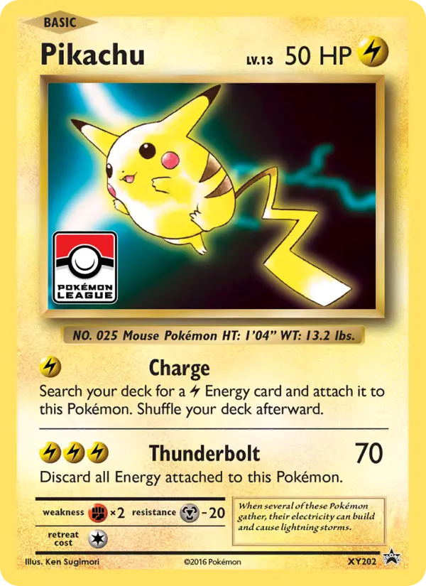 Pikachu (#XY202) — XYBP XY202