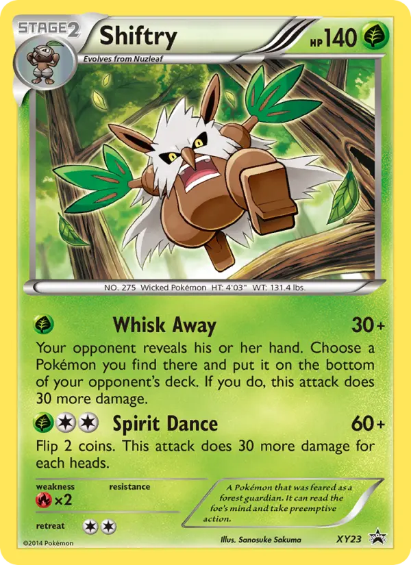 Shiftry (#XY23) — XYBP XY23