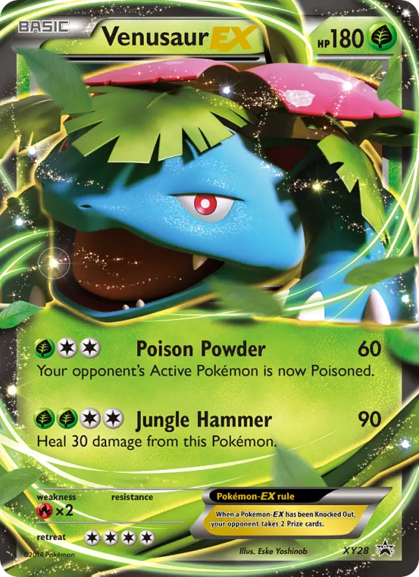 Venusaur EX (#XY28) — XYBP XY28