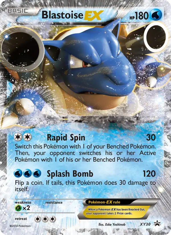 Blastoise EX (#XY30) — XYBP XY30