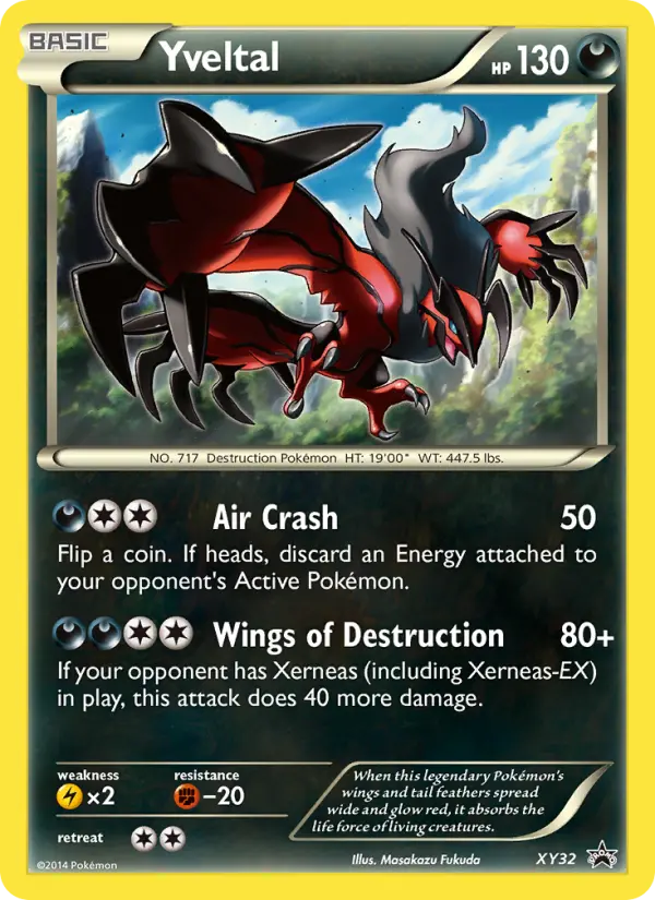 Yveltal (#XY32) — XYBP XY32