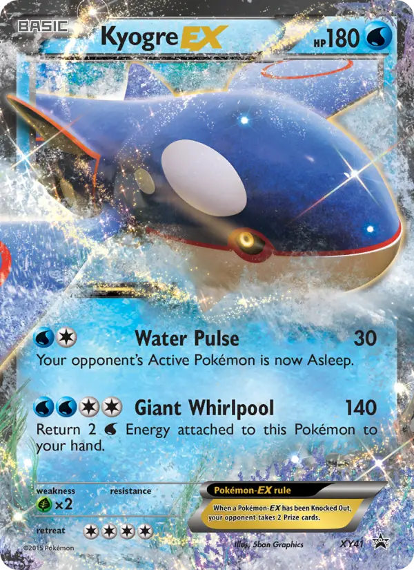 Kyogre EX (#XY41) — XYBP XY41