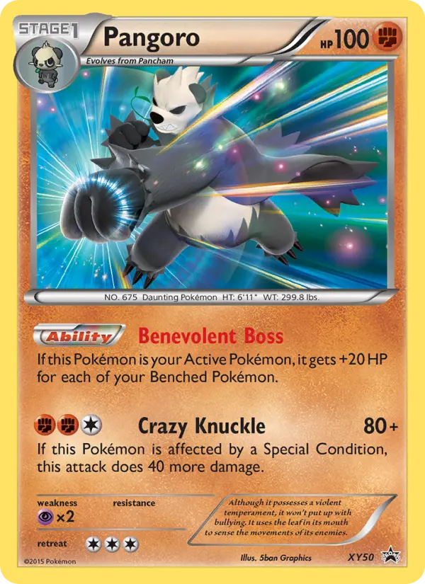 Pangoro (#XY50) — XYBP XY50