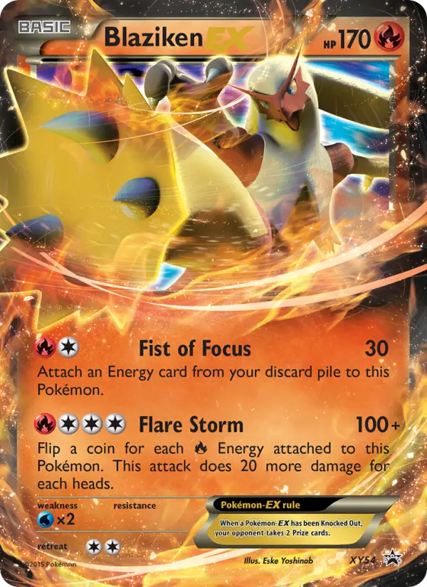 Blaziken EX (#XY54) — XYBP XY54