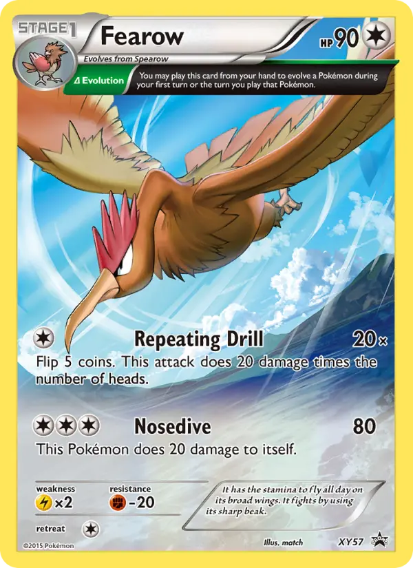 Fearow (#XY57) — XYBP XY57