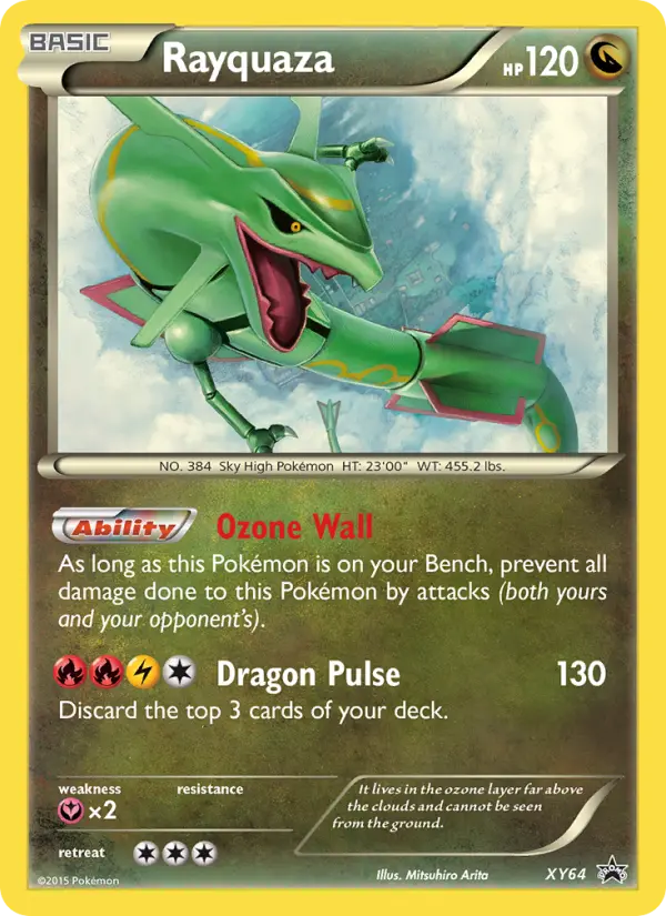 Rayquaza (#XY64) — XYBP XY64