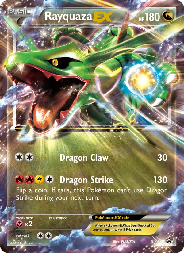 Rayquaza EX (#XY73) — XYBP XY73