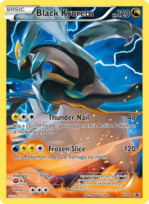 Black Kyurem (#XY80) — XYBP XY80