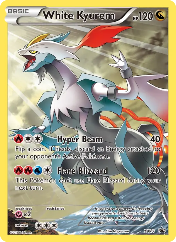 White Kyurem (#XY81) — XYBP XY81