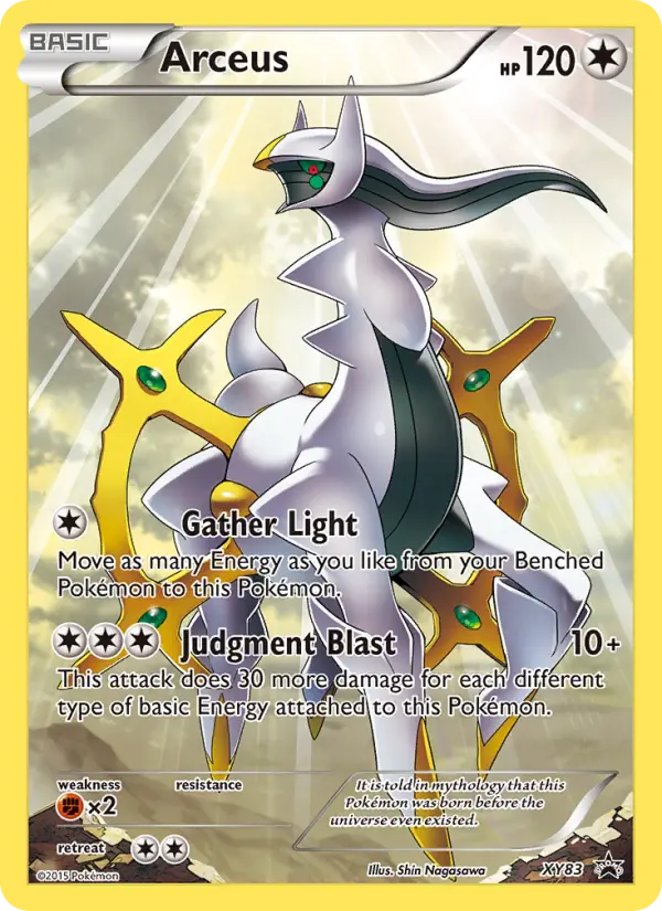 Arceus (#XY83) — XYBP XY83