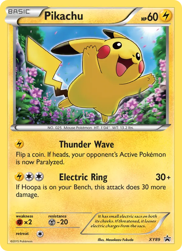 Pikachu (#XY89) — XYBP XY89