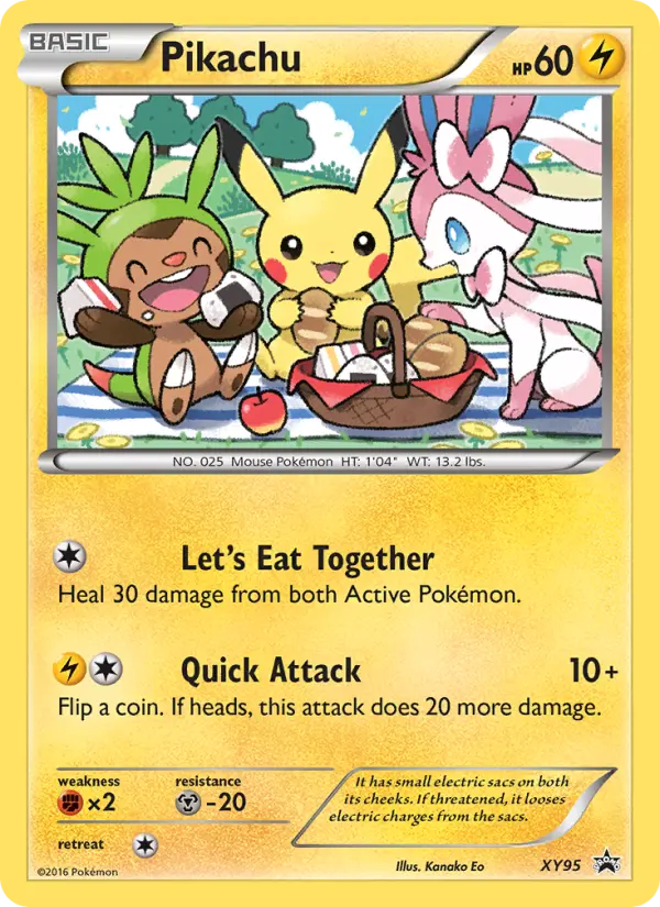 Pikachu (#XY95) — XYBP XY95
