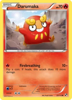 Darumaka (#23) Reverse Holo — Reverse Holo — BW 023