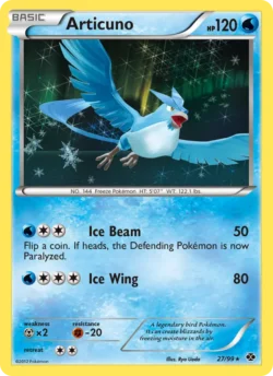 Articuno (#27) — Reverse Holo — NXD 27