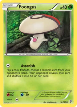 Foongus (#12) — Reverse Holo — PLS 012