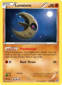 Lunatone (#73) — Reverse Holo — PLS 073