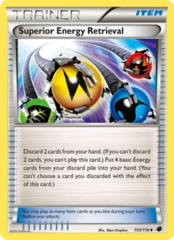Superior Energy Retrieval (#103) — Reverse Holo — PLF 103