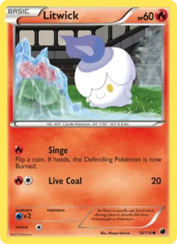 Litwick (#14) — Reverse Holo — PLF 014