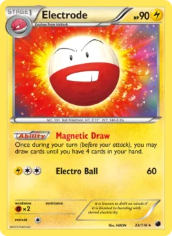 Electrode (#33) — Reverse Holo — PLF 033