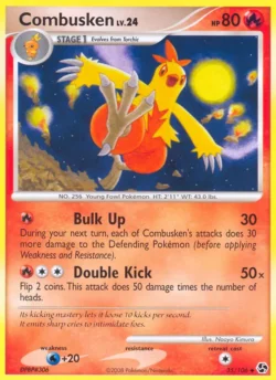 Combusken (#35) — Reverse Holo — GE 035