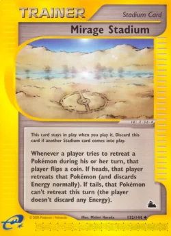 Mirage Stadium (#132) — Reverse Holo — SK 132