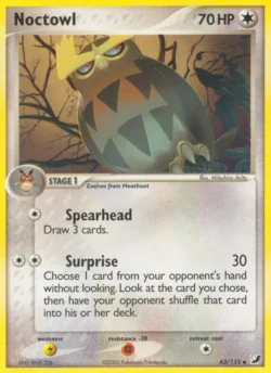 Noctowl (#43) — Reverse Holo — UF 43