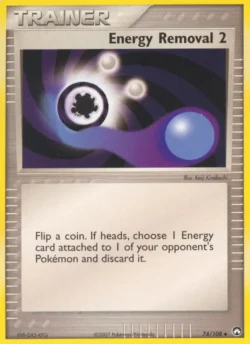 Energy Removal 2 (#74) — Reverse Holo — PK 074